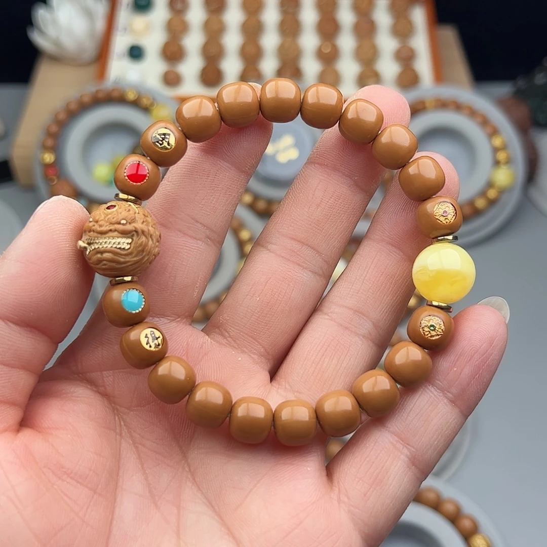 猴头核桃吊坠开播福利全品老型猴头手串私人订制特价福利友情价