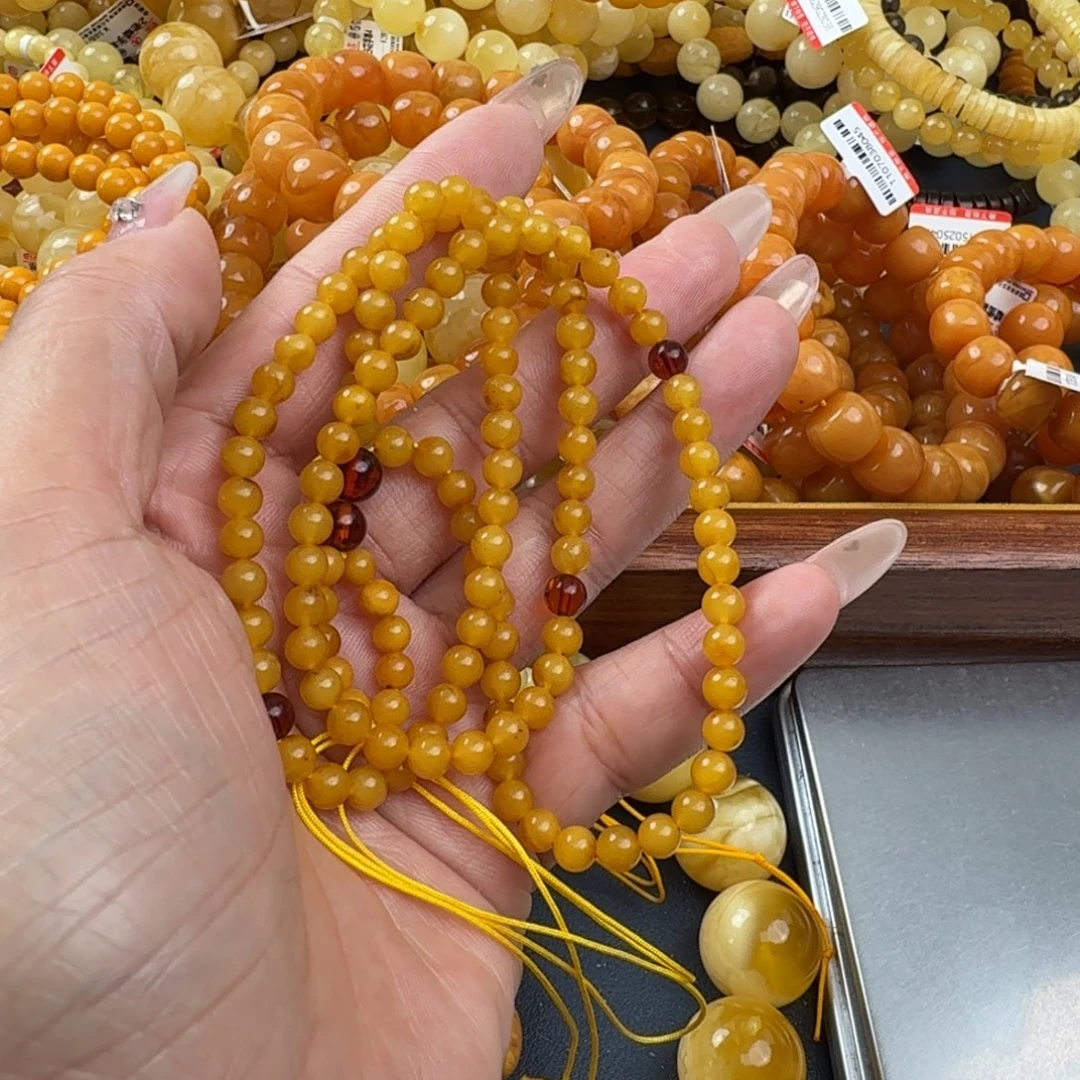 琥珀未镶嵌珠宝奇石