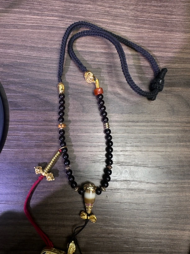 铜合金锆石项链 精致低调霸气编绳子 搭配1070