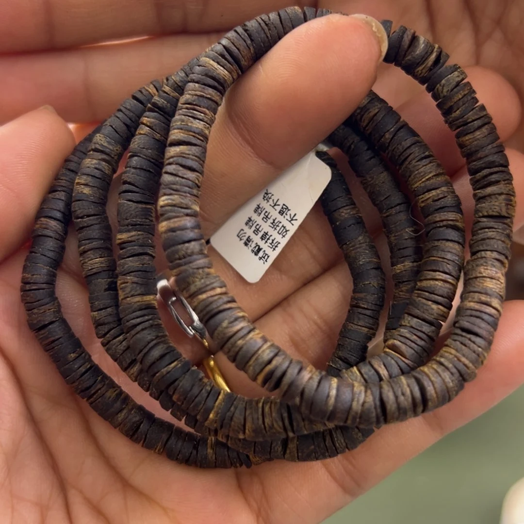 手串沉香海南流油王沉水片珠卡5/4g单圈多样性发一