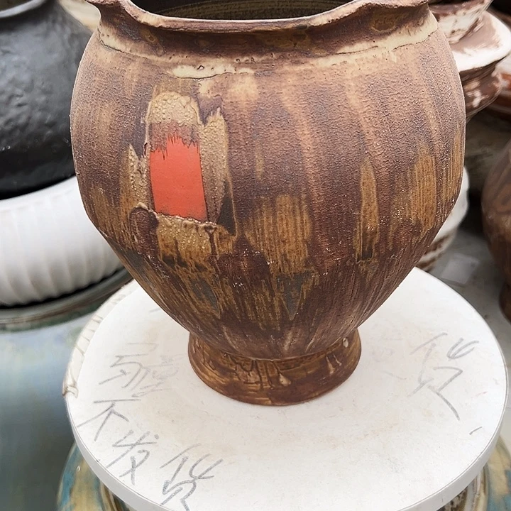 精品花盆栽适合口19高25