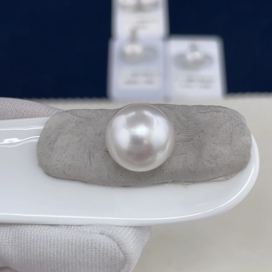 澳白单珠12-13海水珍珠未镶嵌