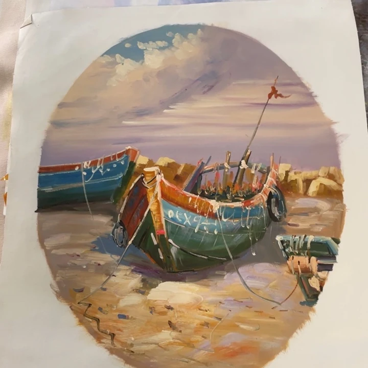 油画油画作品入选5060