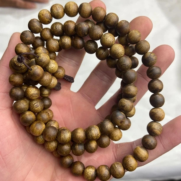 奇楠沉香圆珠长串0.8-20g多样性发一条
