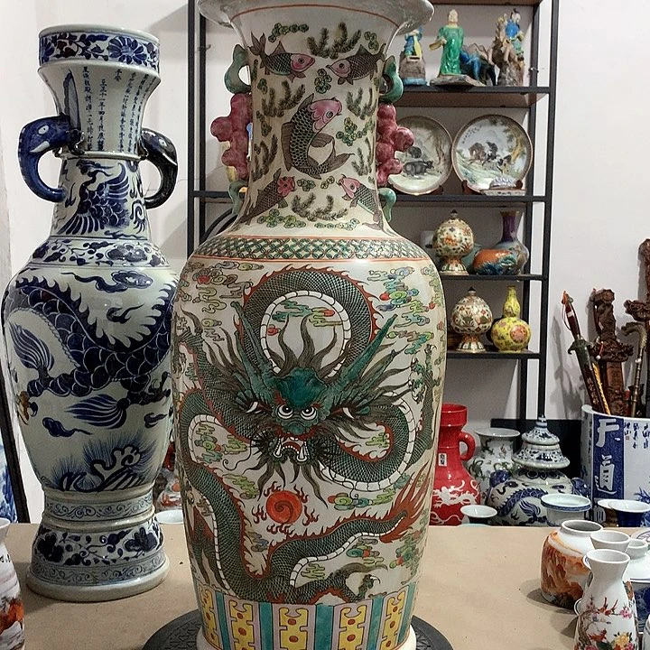 摆件陶博古架陶瓷摆件