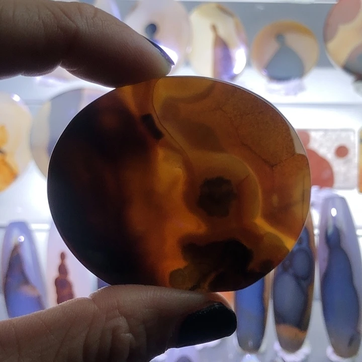 玛瑙/玉髓合金颈饰199