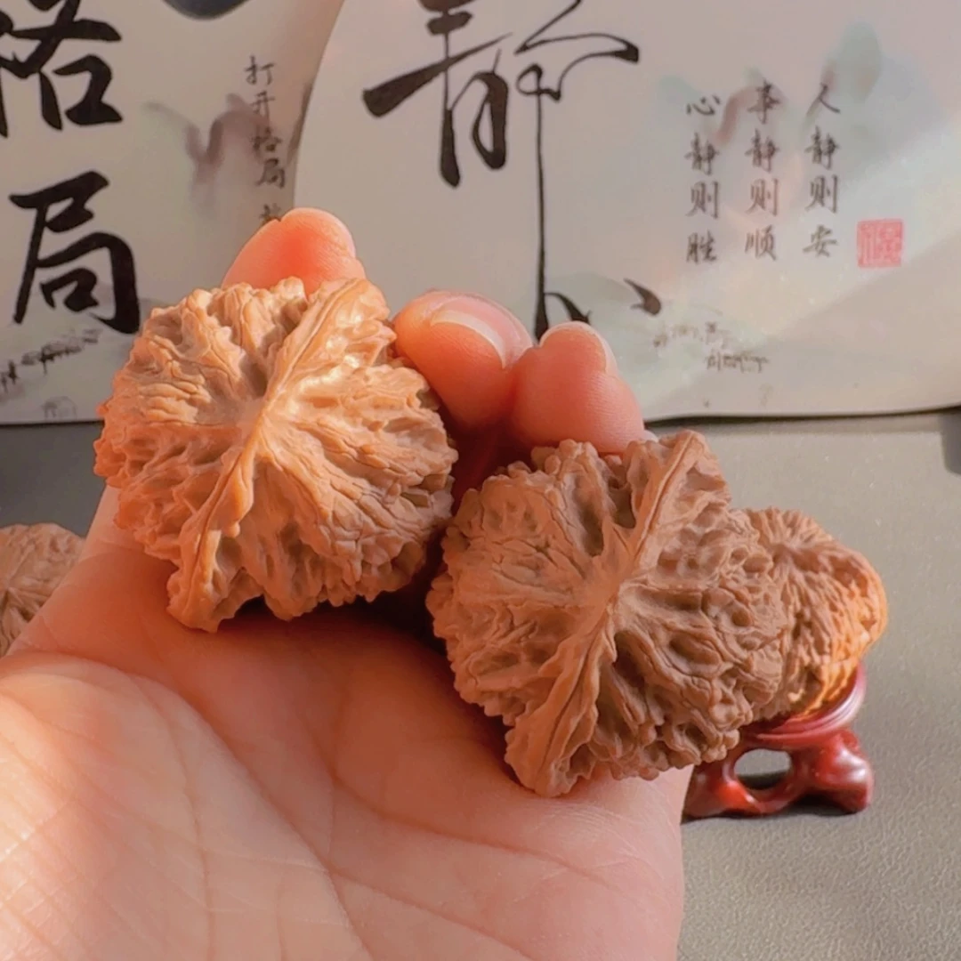 挽***风吊坠文玩核桃苹果园