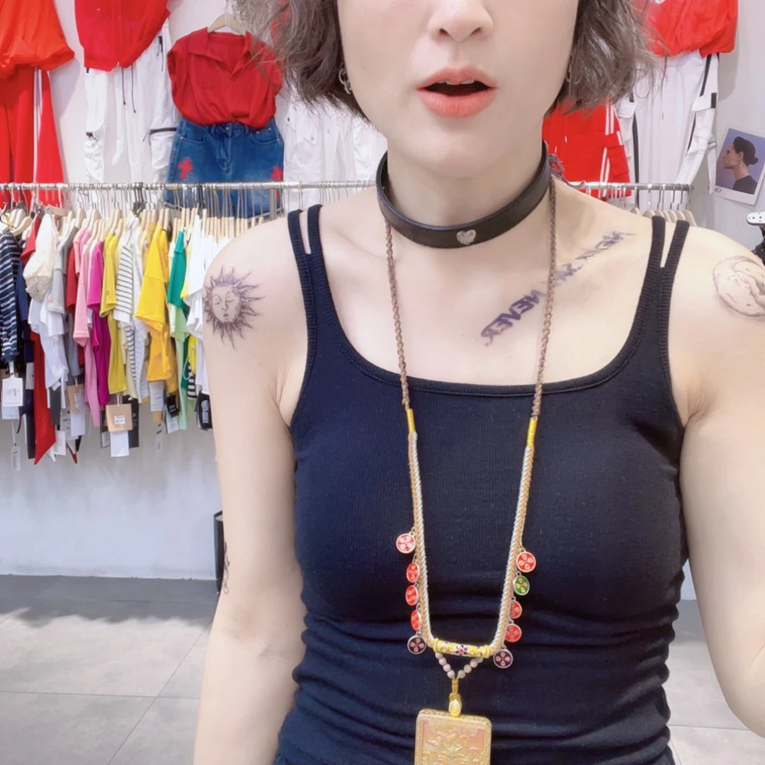 个性设计师款美背