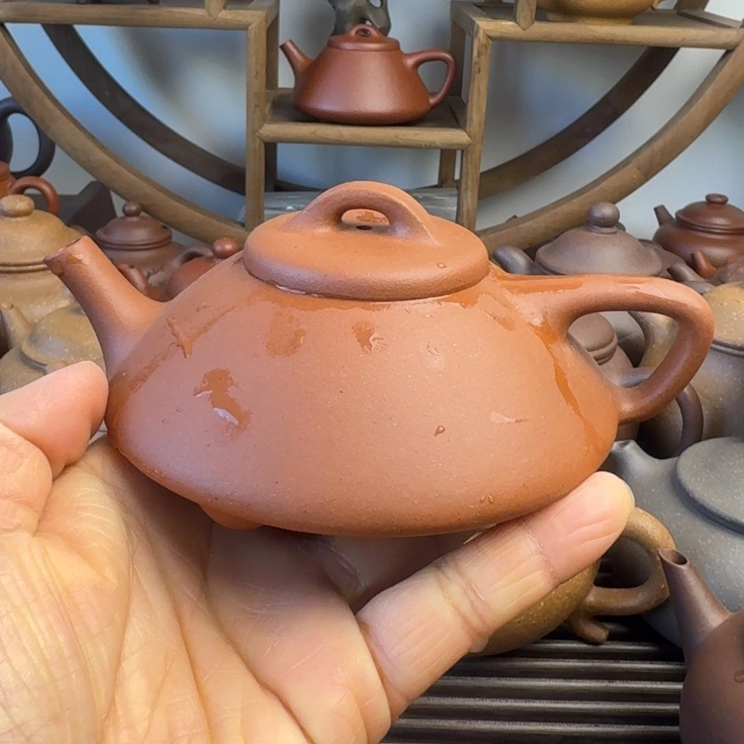 茶壶紫砂170cc禾瓢微瑕特价处理