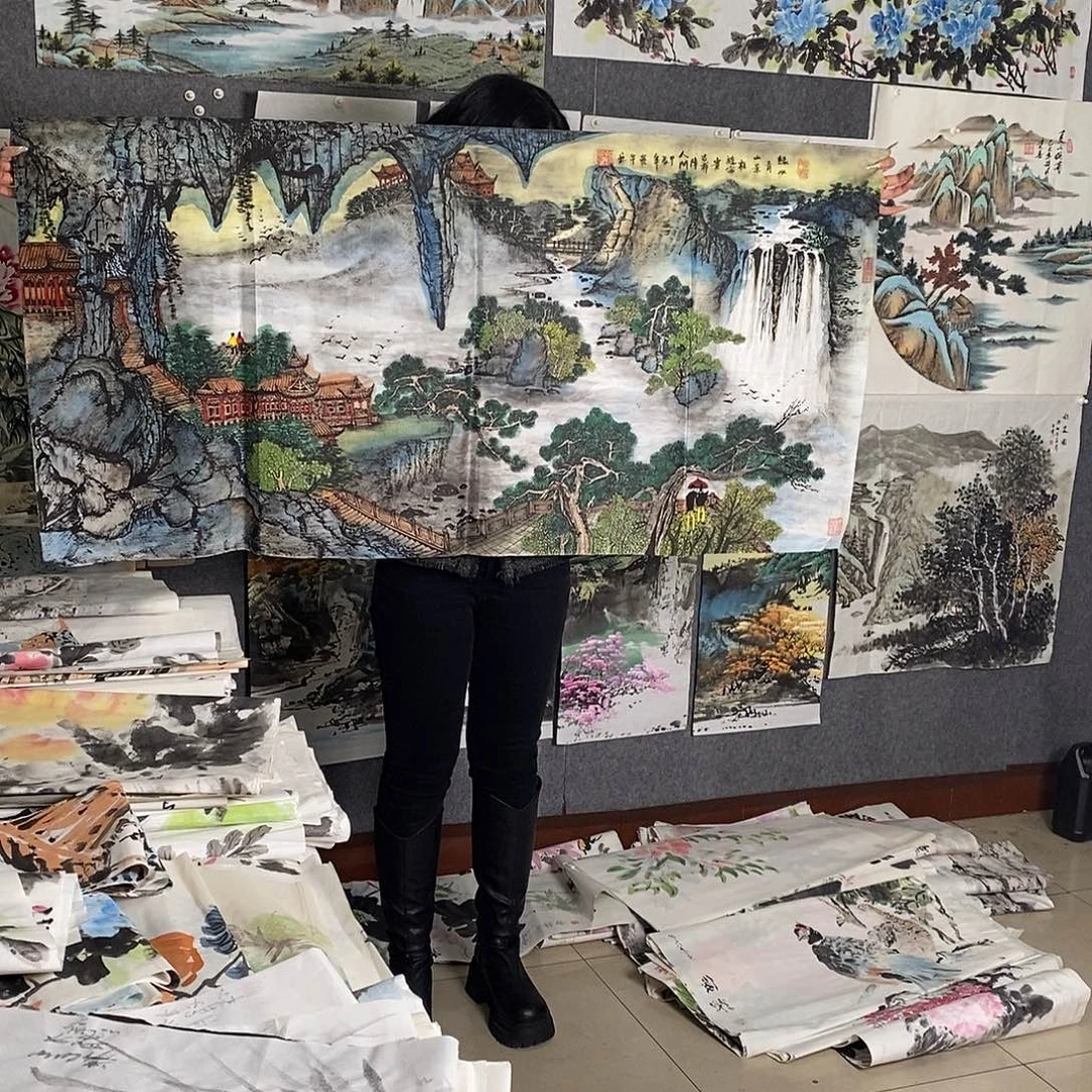 国画纯手写手绘作品55