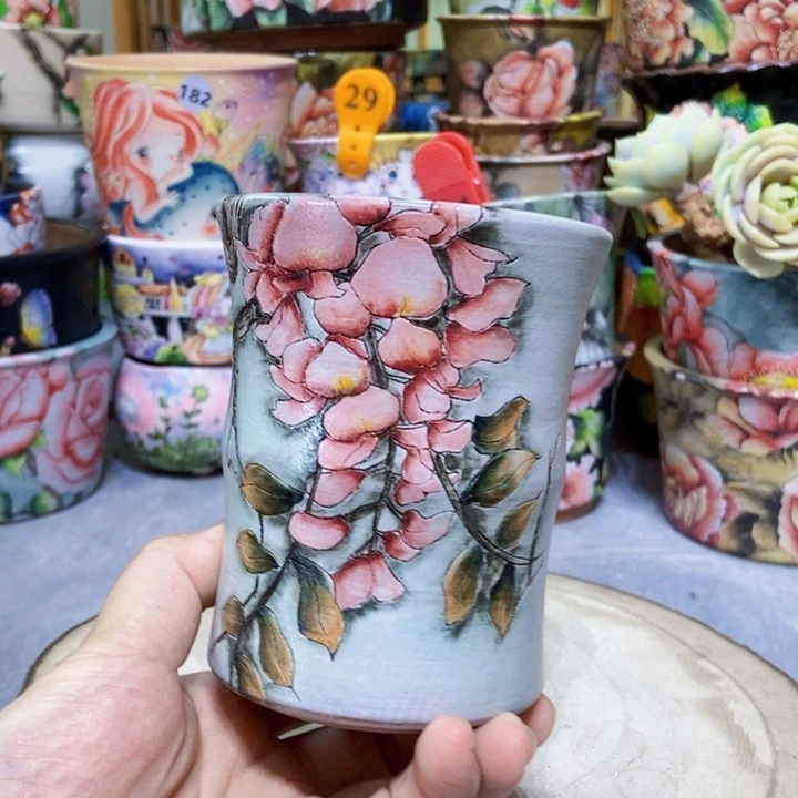 景德镇艺术手绘作品