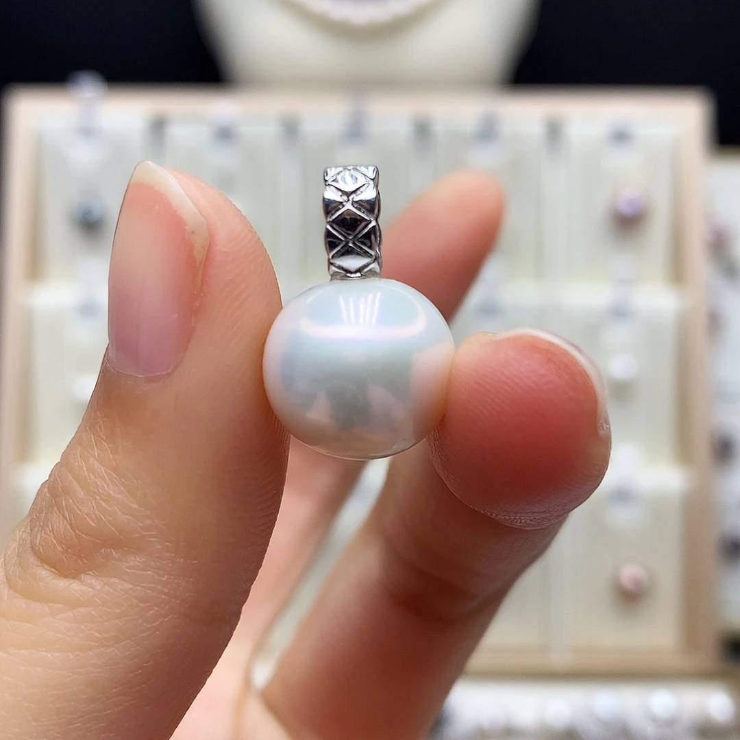 合金淡水珍珠颈饰