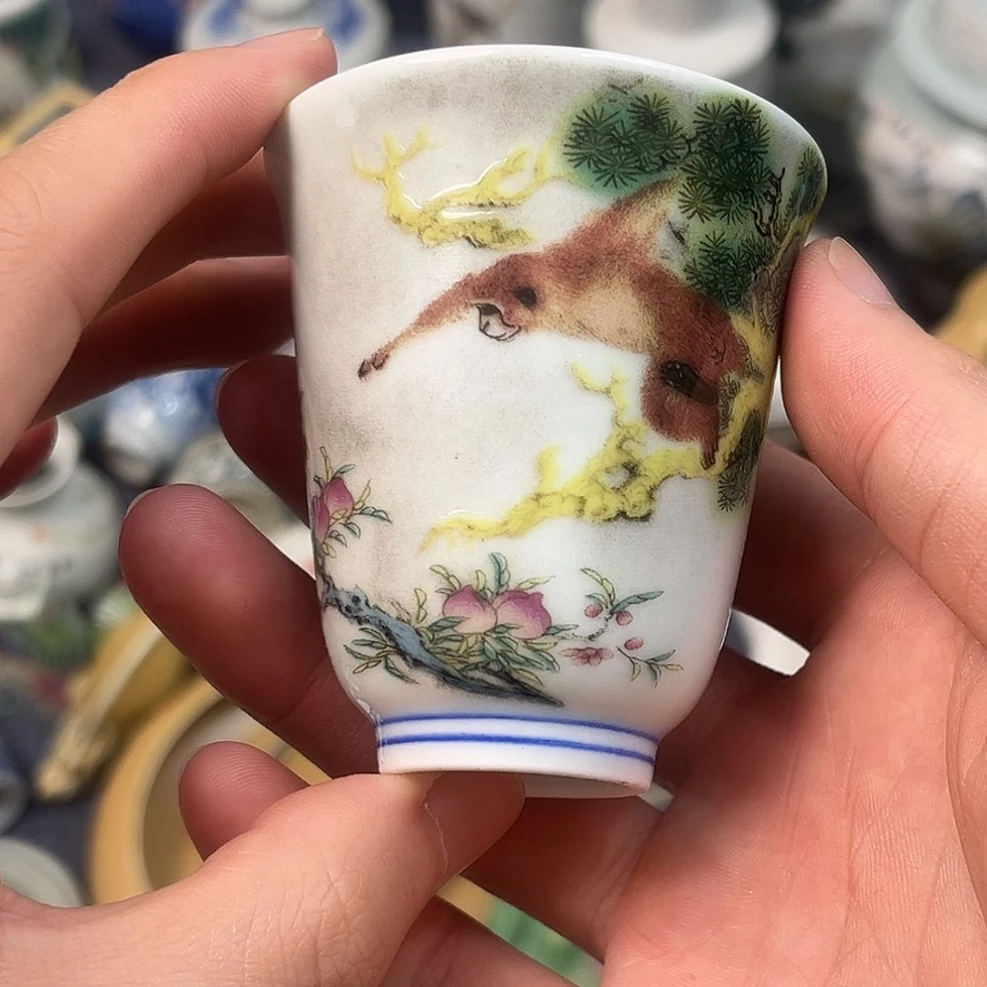 摆件景德镇陶瓷杯子