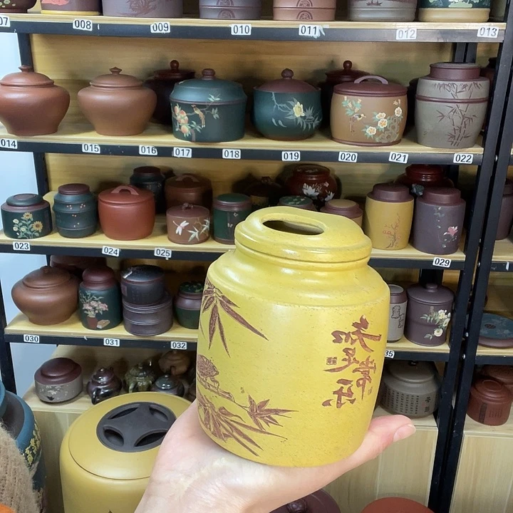 紫砂茶叶罐紫砂茶叶罐