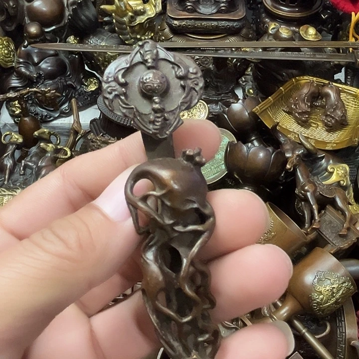 顺顺利利，铜器摆件