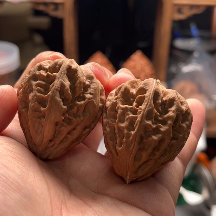 文玩核桃把件楸大胖64