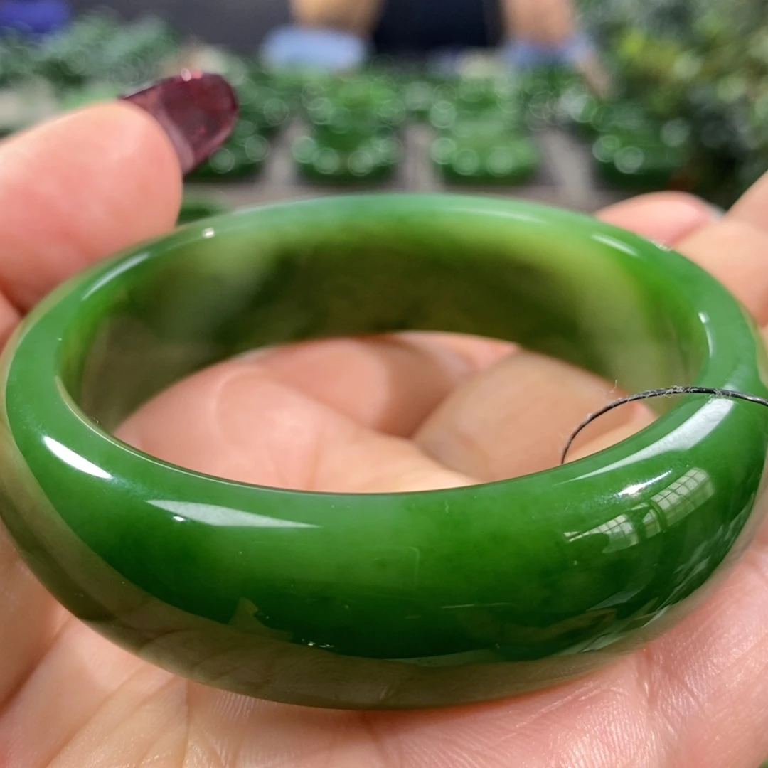 和田玉（碧玉）手镯未镶嵌
