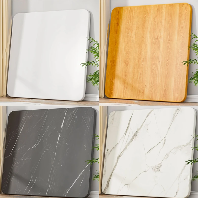 桌面板单独实木延长可定制茶几厨房麻将机长方形烤火板面板方桌板