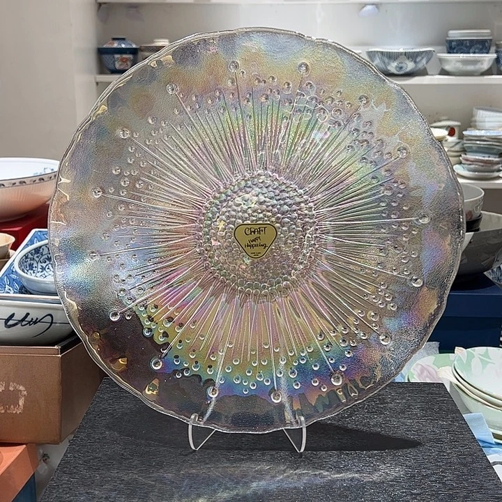 腾***琪瓷花蕊炫彩超大盘子一个超美漏出