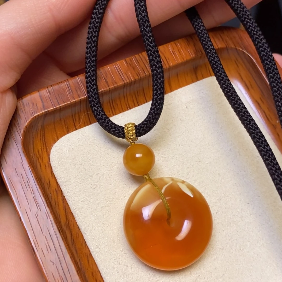 【闪购商品】蜜蜡颈饰未镶嵌项链