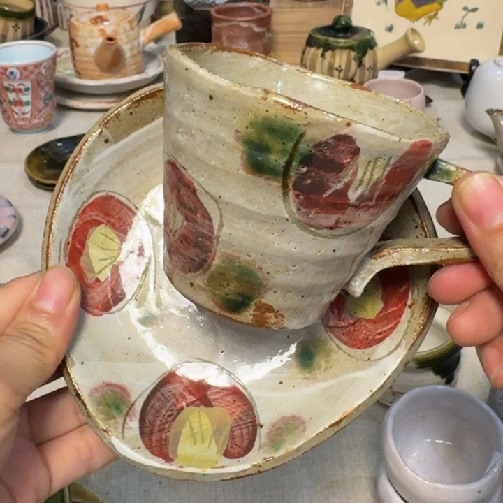 陶泥一套咖啡杯的价格