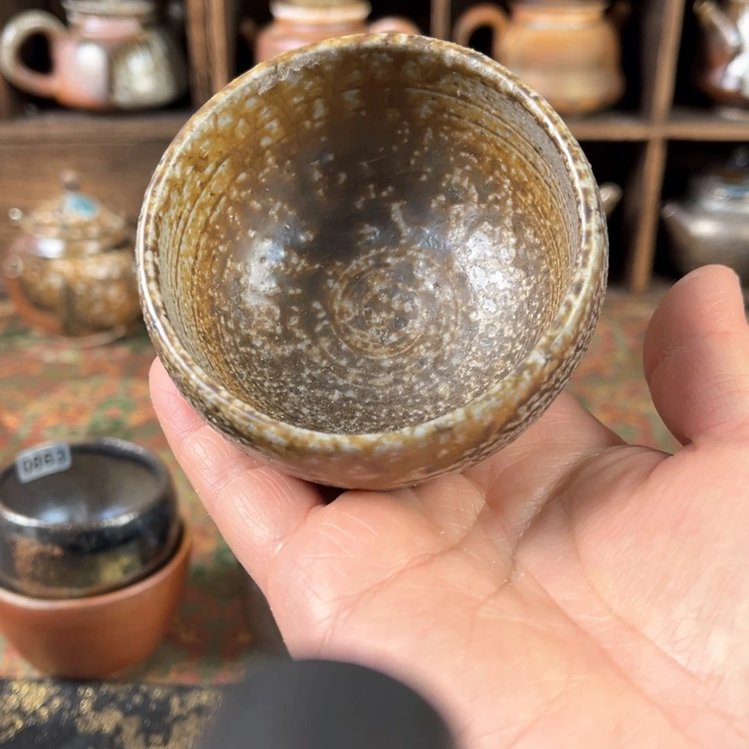 杯柴烧茶器主人杯子