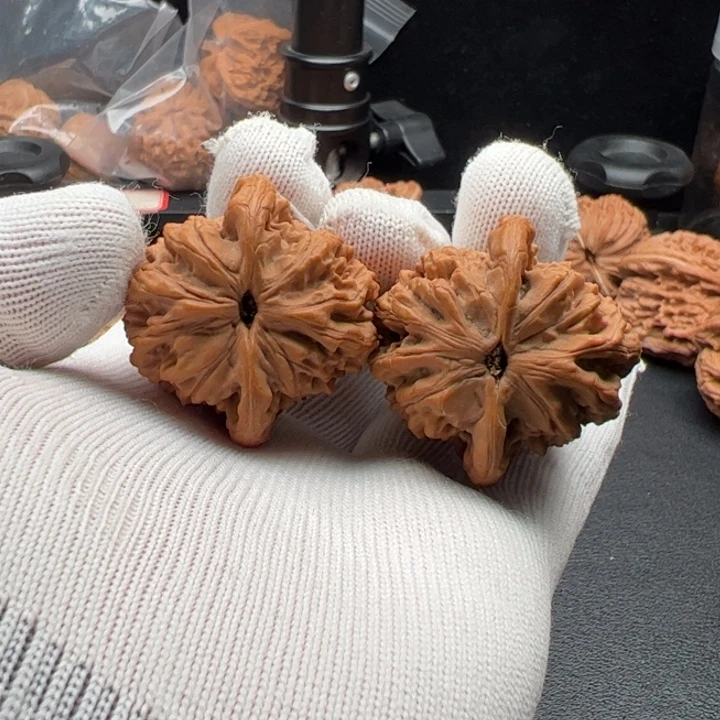 把件文玩核桃38虎头