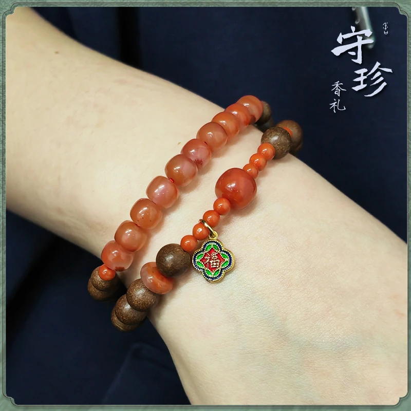 【瑶池清味香】合香珠手链双圈原创设计