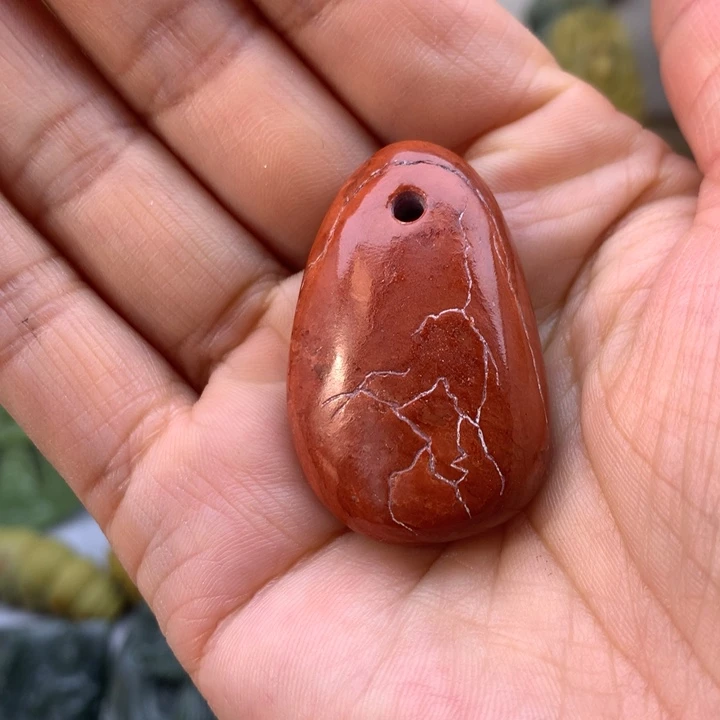 【闪购商品】岫岩河磨玉(透闪石质玉)吊坠未镶嵌