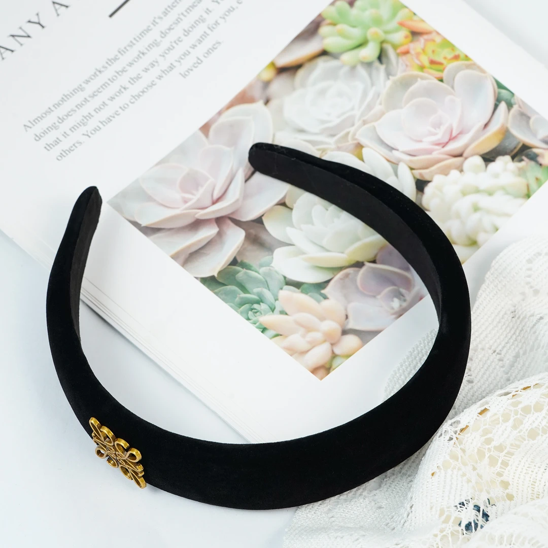 【3546】LELE发箍 气质精致简约网红ins百搭丝绒