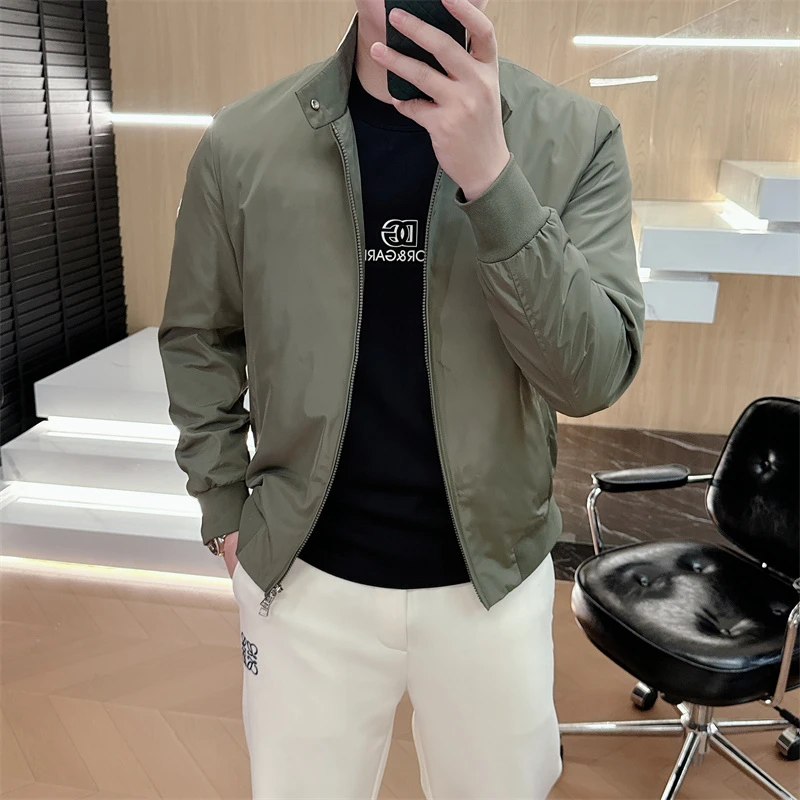 CCXX.高端精品男士时尚潮流设计师款高品质立领夹克2025秋冬新款