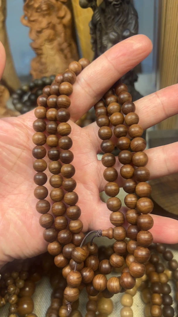 老山檀香8圆株焦糖