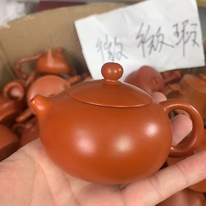 原矿朱泥茶具茶壶家用120