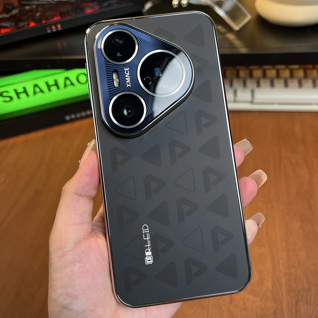 适用于华为Pura80pro手机保护壳新款印花Pura70pro镜头防摔手机壳