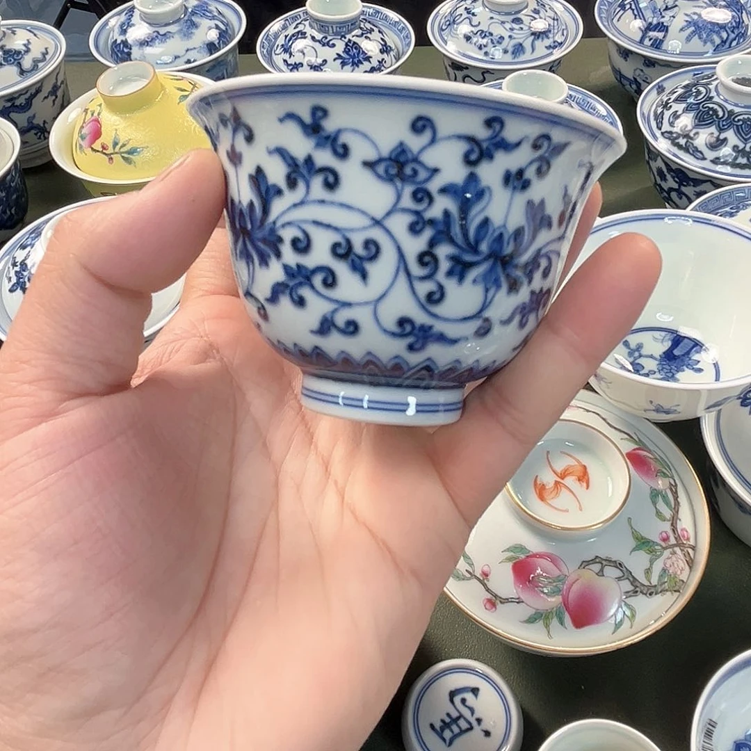 杯青花瓷器青花瓷器