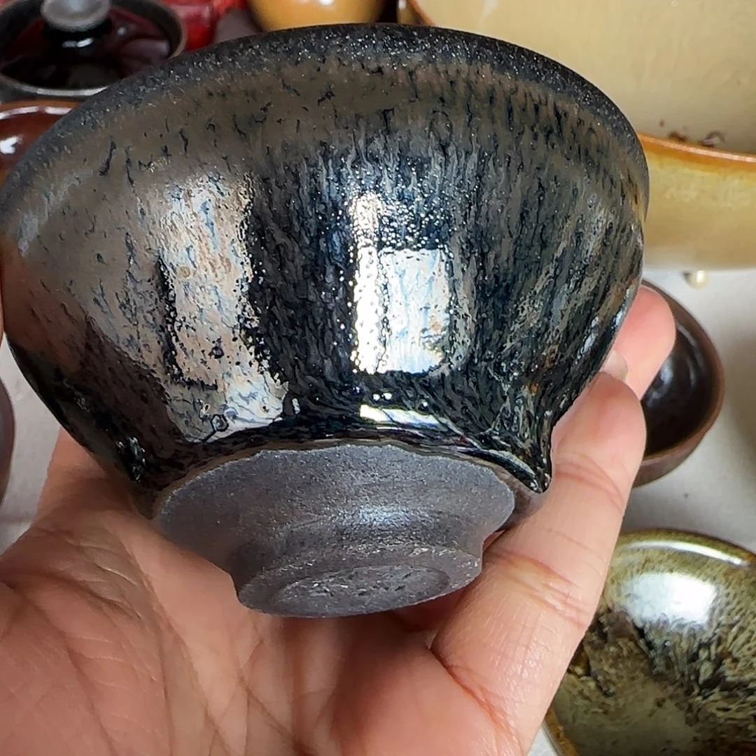 茶盏80宣和龙窑柴烧