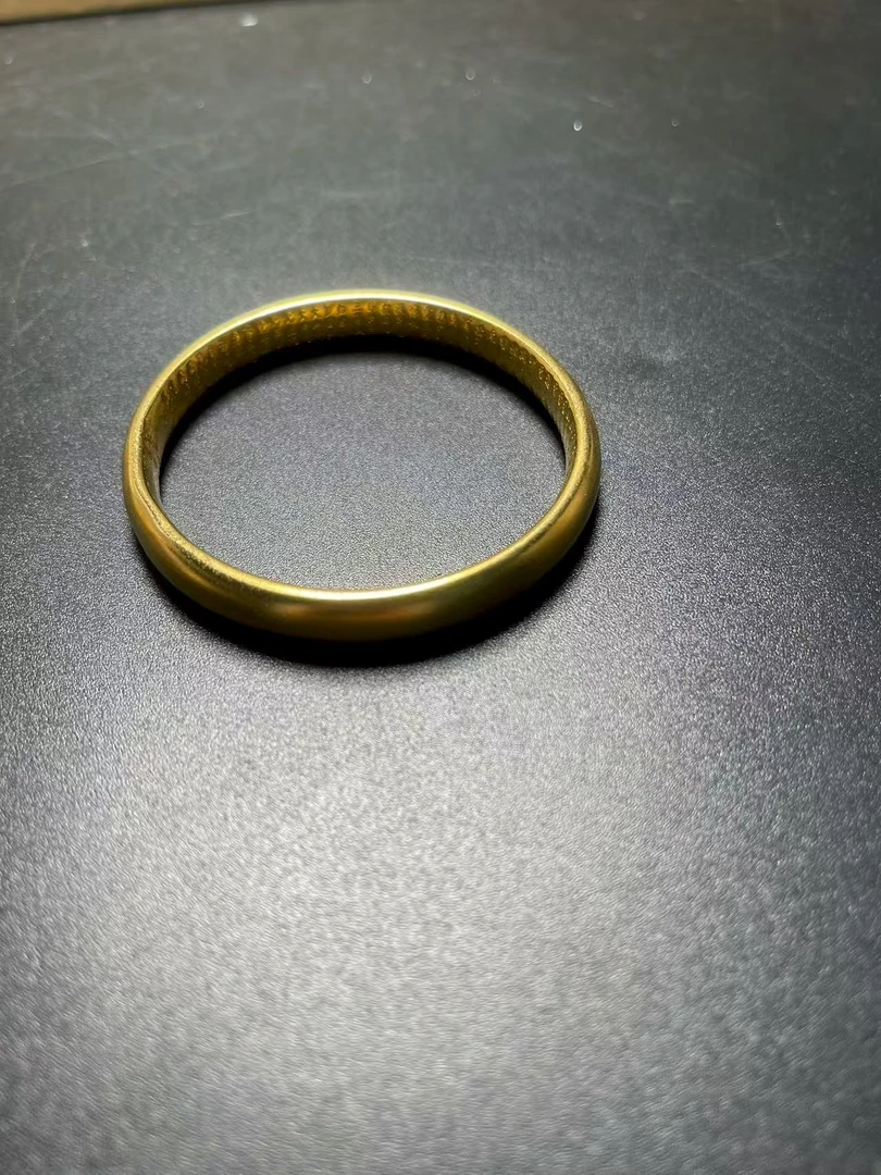 原创设计高端大气典藏臻品唯美足金手镯J52220