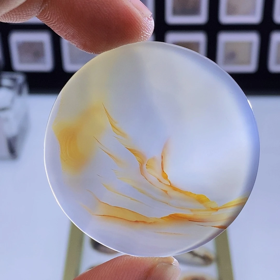 玛瑙/玉髓未镶嵌吊坠(不含链)213