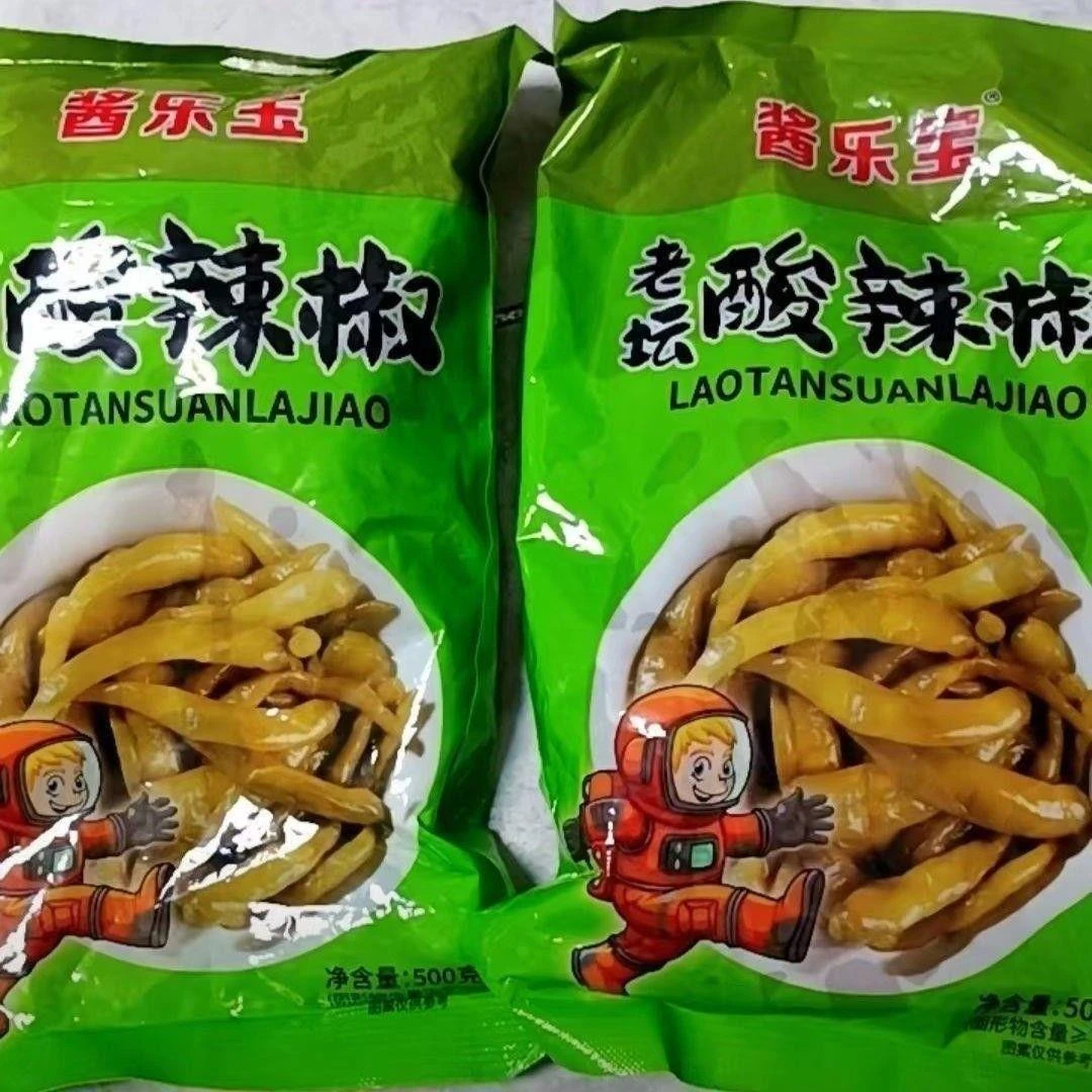 新货酱乐宝老坛酸辣椒传统制作工艺地道风味香脆爽口风味小菜即食