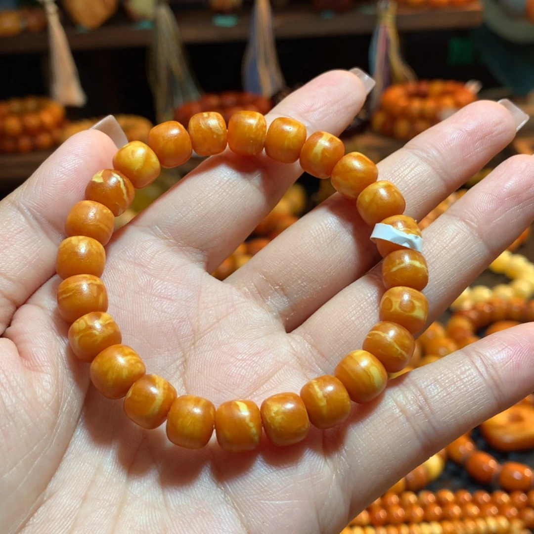 【闪购商品】手串蜜蜡未镶嵌m**e蜜蜡手串