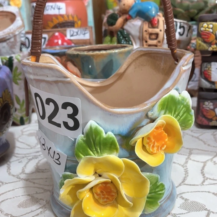 多肉花盆满15包邮