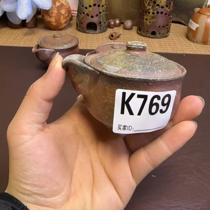 吨***G土器作品备前烧 掉皮