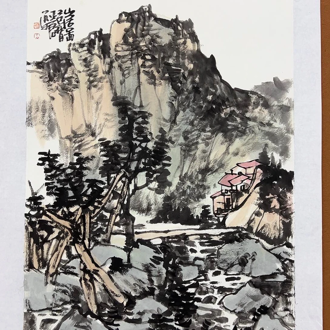 国画高延君的作品