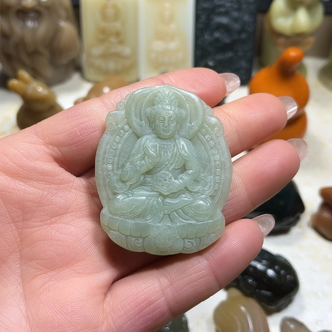 白玉菩提吊坠白玉菩提吊坠