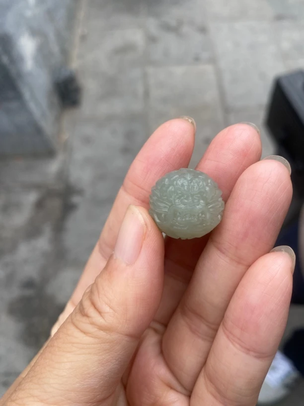 和田玉新疆料龙珠单珠19mm。定制多样性拍一发一