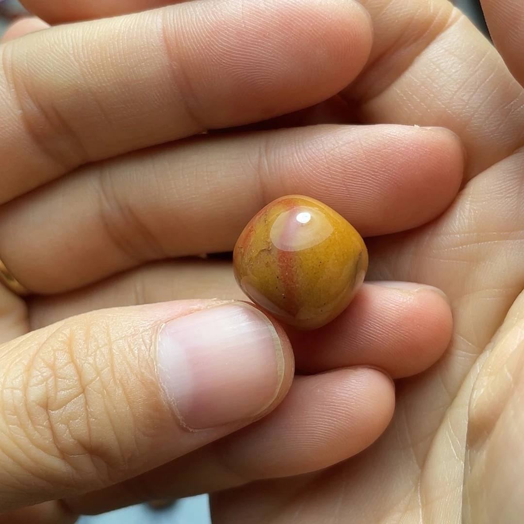 未镶嵌单珠南红玛瑙  16