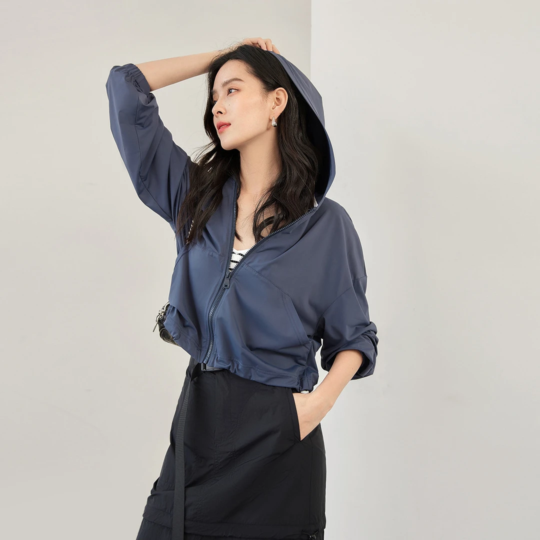 对白｜【UPF50+防晒衣】2025春夏防紫外线户外运动女式短外套