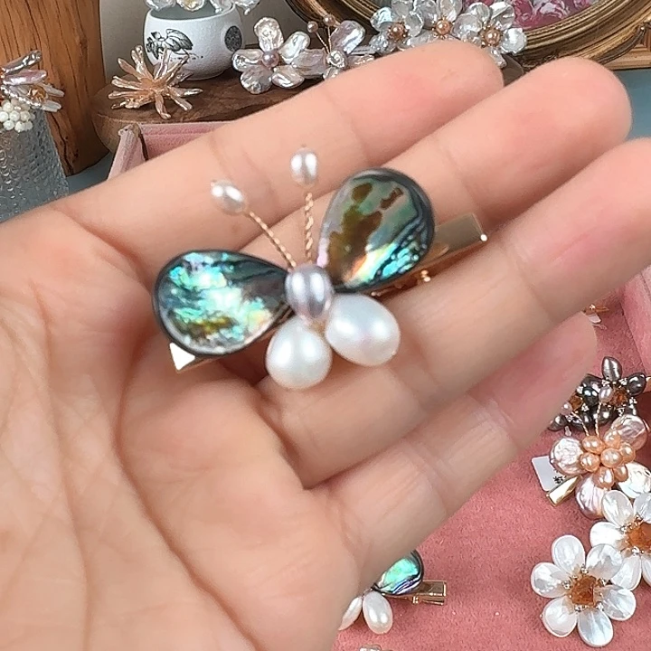 未镶嵌淡水珍珠发饰