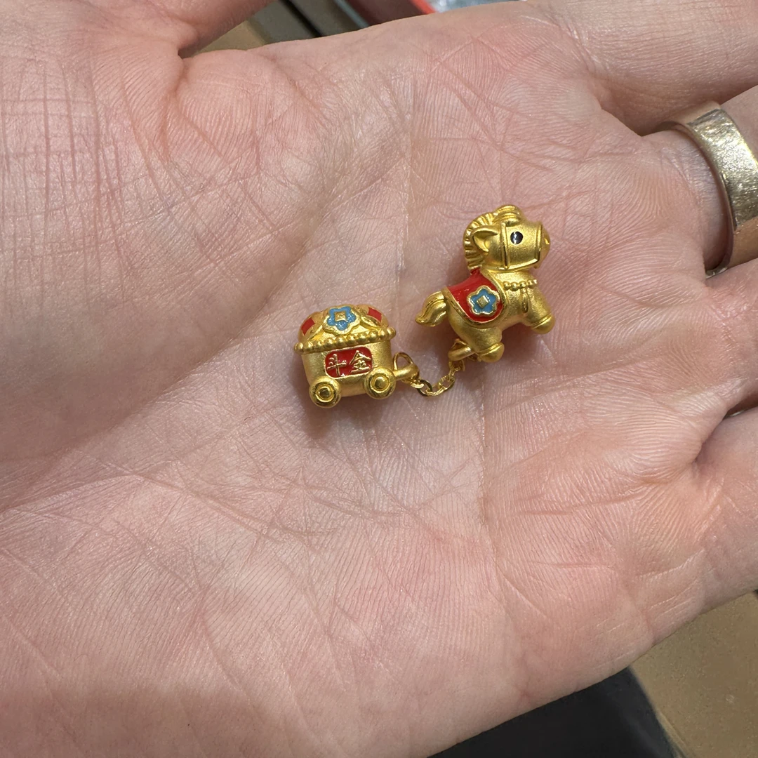 足金999马拉车带烤漆