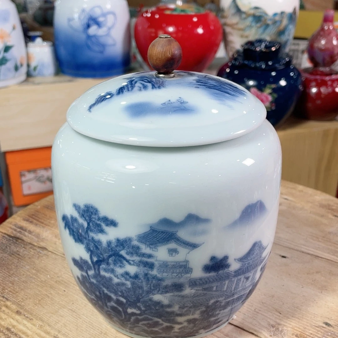 【闪购商品】罐陶瓷茶叶罐密封罐